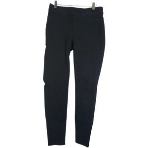 J. Crew Pull On Jeans Size 30 Tall in Black-Flat Front-Skinny